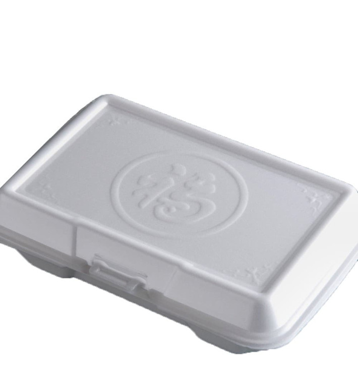 Foam Take-Out Container Asian 2,40x1,40x0,70cm 