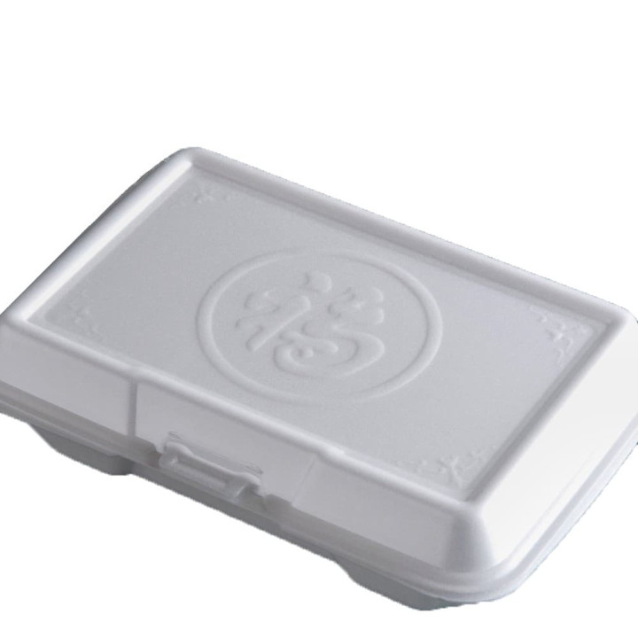 Foam Take-Out Container Asian 2,40x1,40x0,70cm 