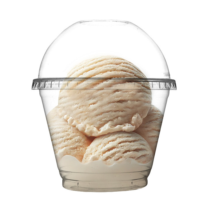 Plastic Dome Lid PET Closed 270ml Ø9,3cm (1000 Units)
