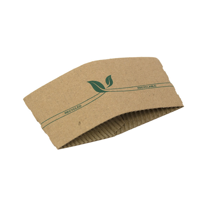 Paper Cup Sleeve Corrugated 12 / 20 Oz (1.000 Units)