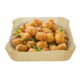 Kraft Air Fryer Paper 40g 17x17x4cm (500 Units)