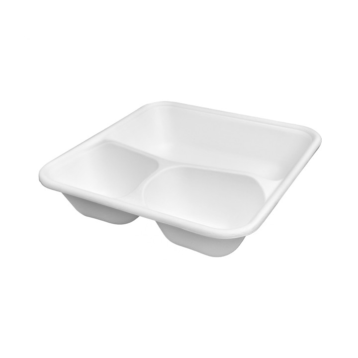 Papper Container Heat Sealable Kraft 550ml 19,2x13,7x2,7cm (65 Units)  