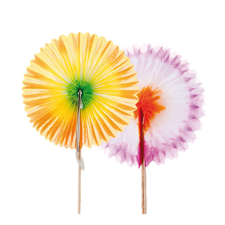 Ice Cream Decorating Set Chinese Fan Design 7,5cm 