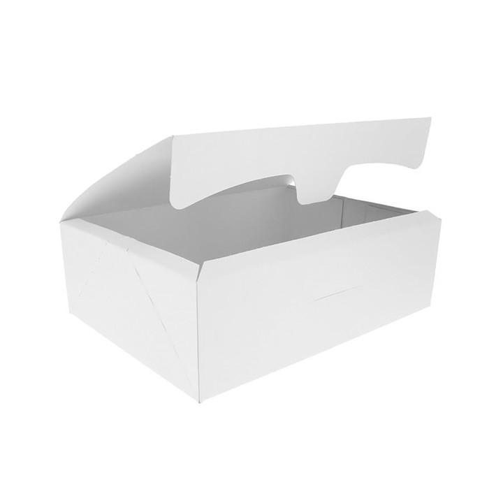 Paper Bakery Box White 20,4x15,8x6cm 1Kg (20 Units)