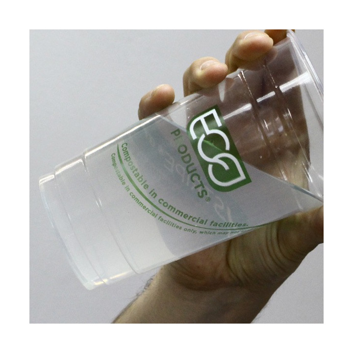 Papper Container Heat Sealable Kraft 550ml 19,2x13,7x2,7cm (585 Units)