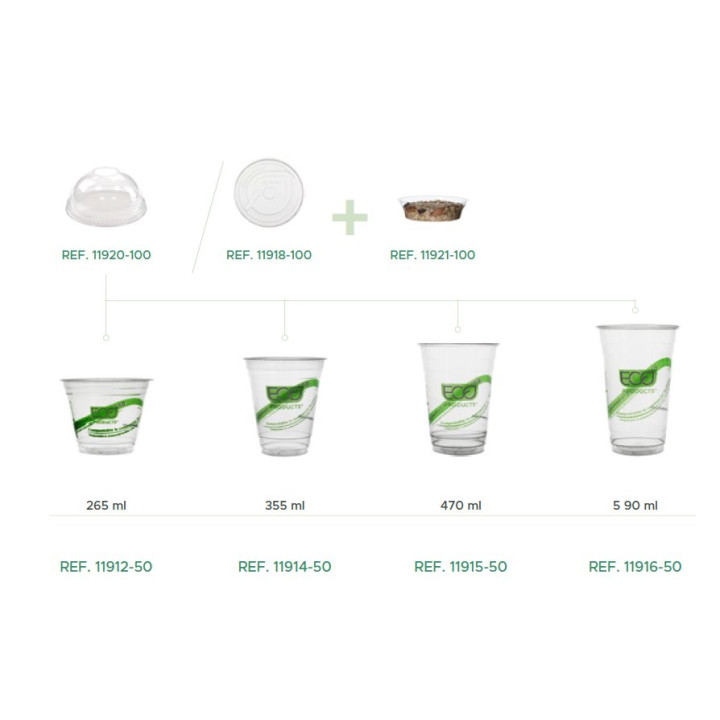 Papper Container Heat Sealable Kraft 550ml 19,2x13,7x2,7cm (585 Units)