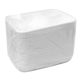 Sugarcane Tray Kraft 17x5x3,5cm (100 Units)