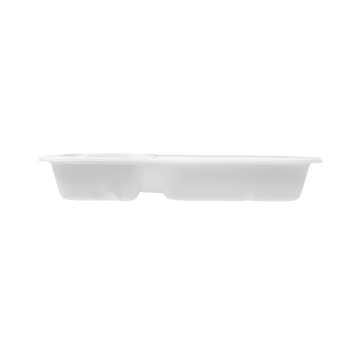 Sugarcane Tray Kraft 17x5x3,5cm (1000 Units)