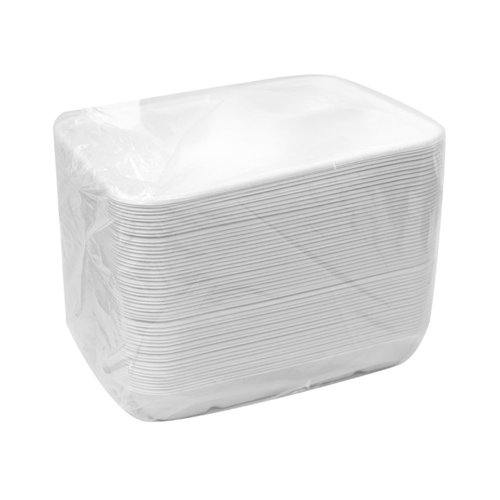 Sugarcane Tray Kraft 17x5x3,5cm (1000 Units)