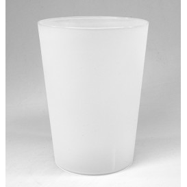 Reusable Durable Pint Glass PP Translucent 500ml (384 Units)