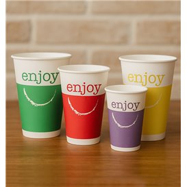 Cardboard Cup "Enjoy" 32Oz/1.025ml Ø11,2cm (50 Uds)