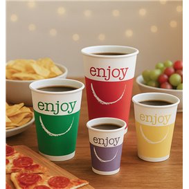 Cardboard Cup "Enjoy" 32Oz/1.025ml Ø11,2cm (500 Uds)
