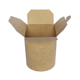 Non-Woven Bag with Die-cut Handles Orange 17+10x40cm (25 Units)