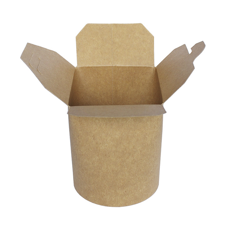 Non-Woven Bag with Die-cut Handles Brown 17+10x40cm (25 Units)