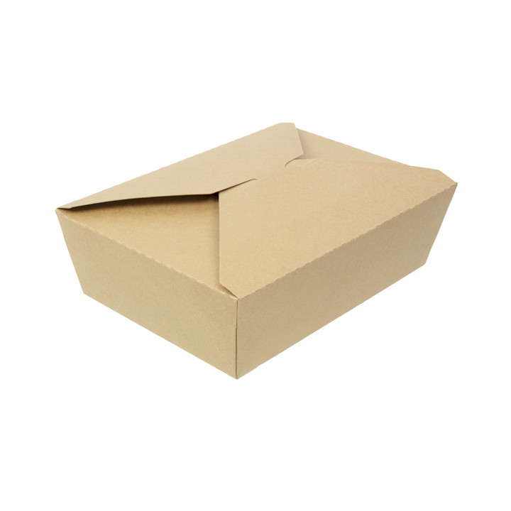 Non-Woven Bag with Die-cut Handles Cream 17+5x22,5cm (25 Units)