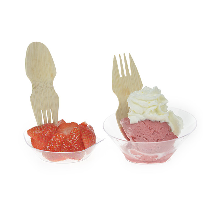 Bamboo Fork Spork 9cm in box (240 Units)