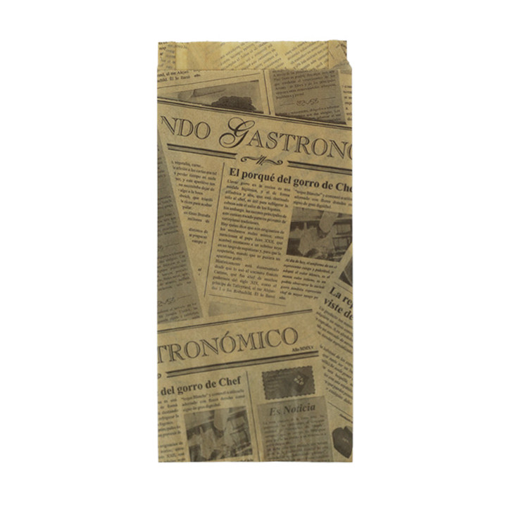 Non-Woven Bag with Die-cut Handles Pistachio 17+5x22,5cm (25 Units)