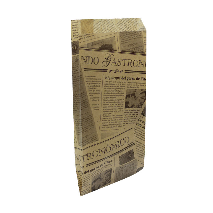 Paper Baguette Bag Kraft Times 12+2x26cm (2.000 Units)