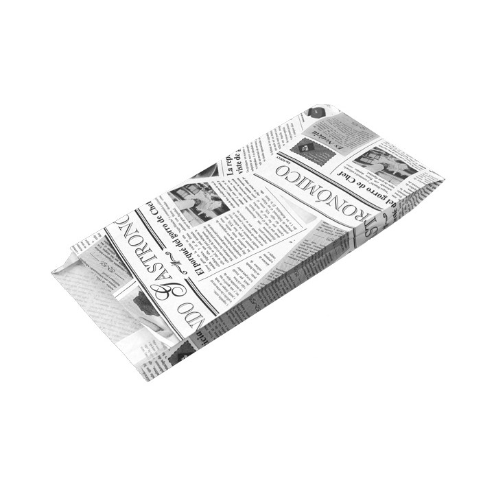 Paper Baguette Bag Times 12+2x26cm (2.000 Units)