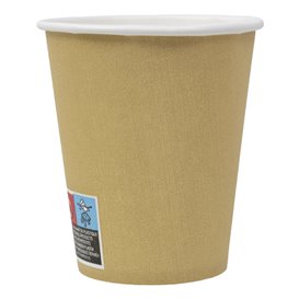 Paper Cup 9 Oz/280ml Kraft-Kraft Ø8,1cm (50 Units) 