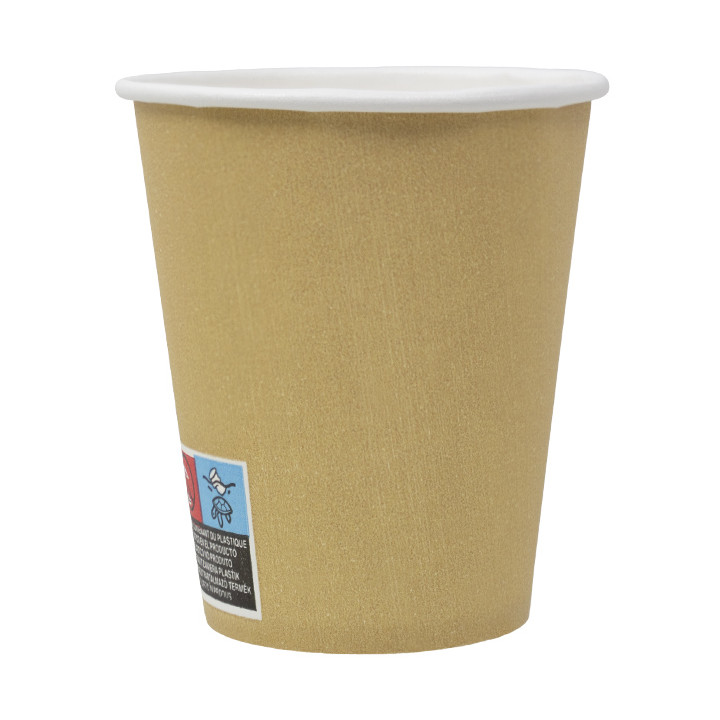 Paper Cup 9 Oz/280ml Kraft-Kraft Ø8,1cm (1.000 Units)
