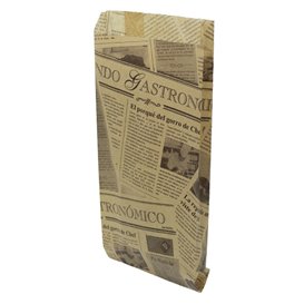 Paper Baguette Bag Kraft Times 12+2x26cm (2.000 Units)