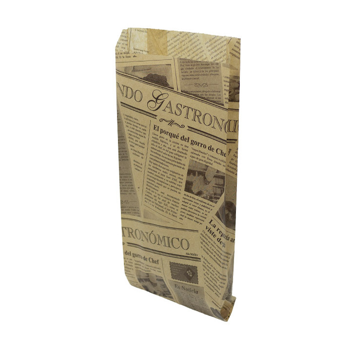 Paper Baguette Bag Kraft Times 12+2x26cm (2.000 Units)