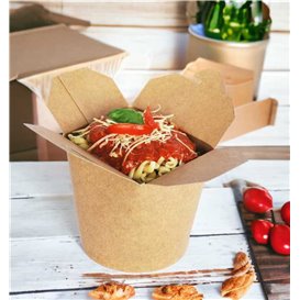 Paper Take-Out Box Kraft 760ml (25 Units)