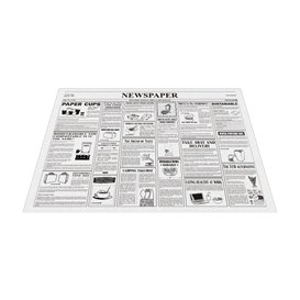 Paper Food Wrap Grease-Proof "Times" 31x38cm (1.000 Units) 