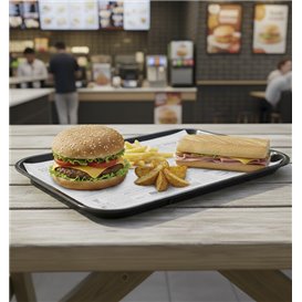 Paper Food Wrap Grease-Proof "Times" 31x38cm (1.000 Units) 