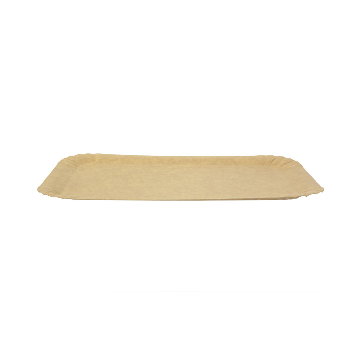 Paper Tray Rectangular shape Kraft 14x21 cm (2000 Units)