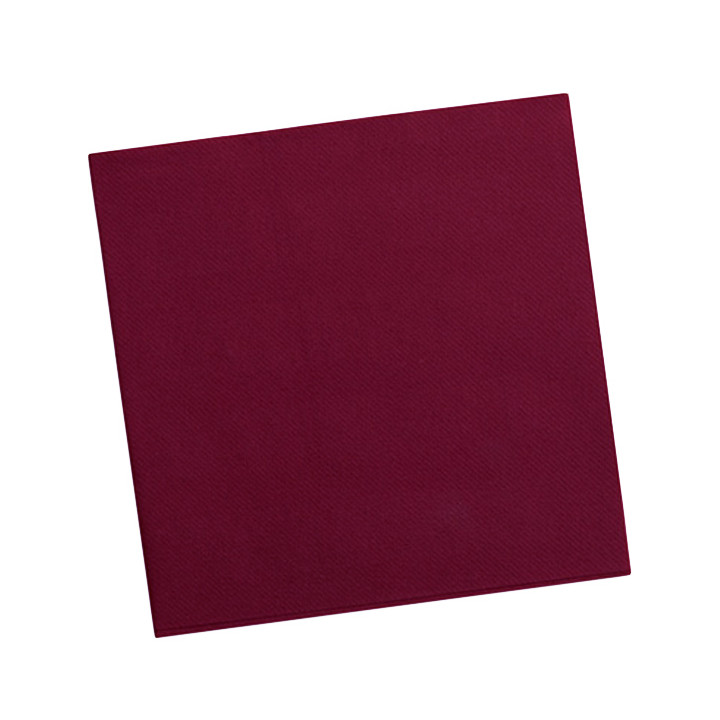 Airlaid Napkin Burgundy 40x40cm (600 Units)