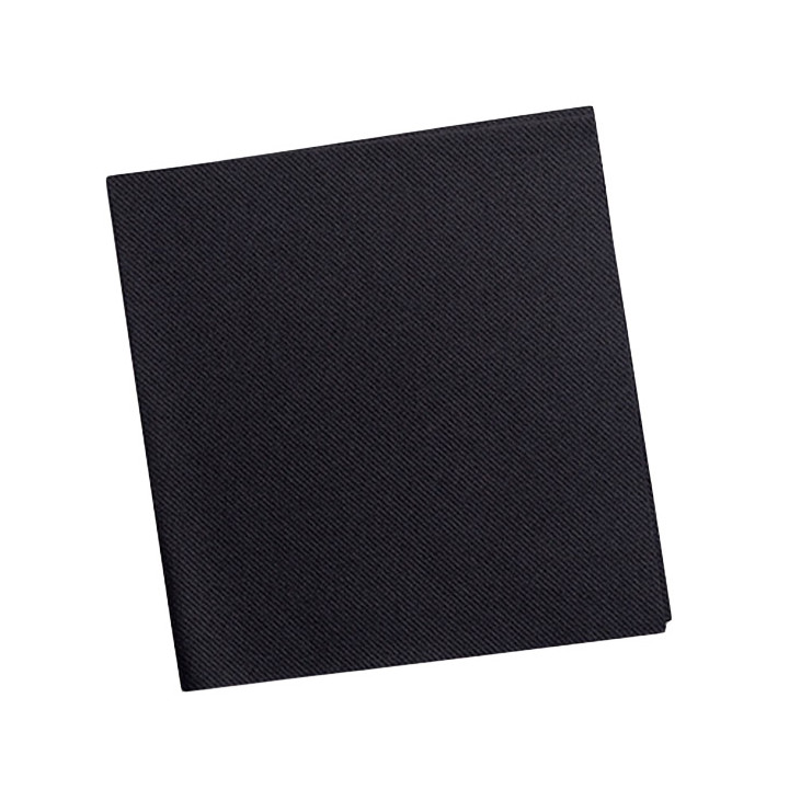 Airlaid Napkin Black 40x40cm (50 Units) 