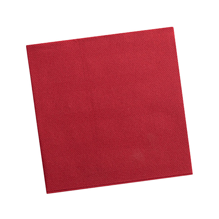 Airlaid Napkin Red 40x40cm (50 Units) 