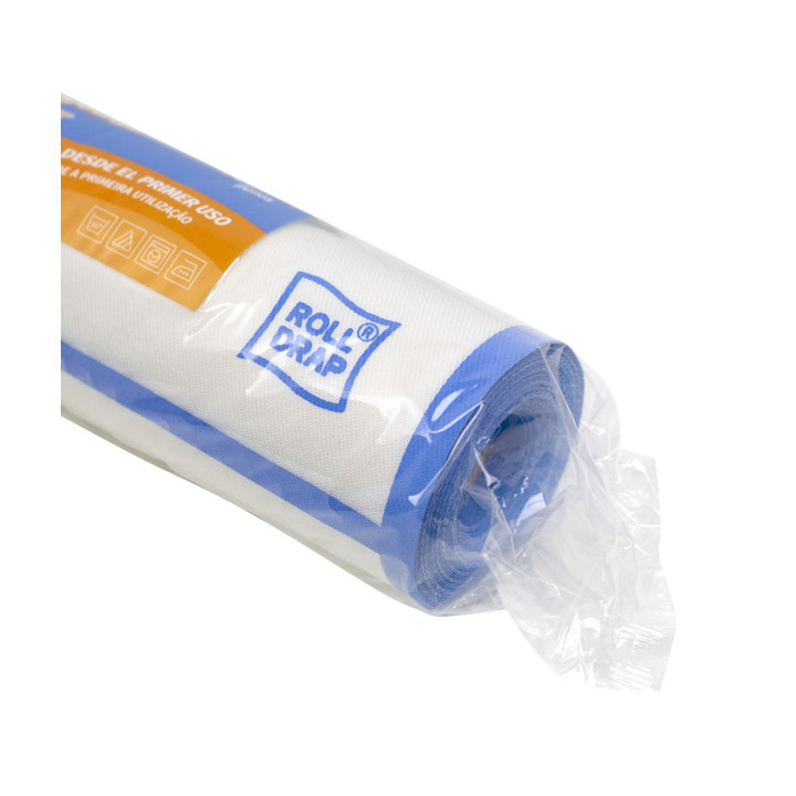 Dishcloth Roll "Roll Drap" Edgings Blue 40x64cm P40cm (200 Units)