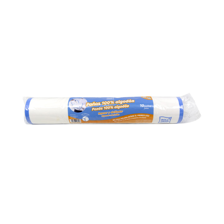 Dishcloth Roll "Roll Drap" Edgings Blue 40x64cm P40cm (200 Units)