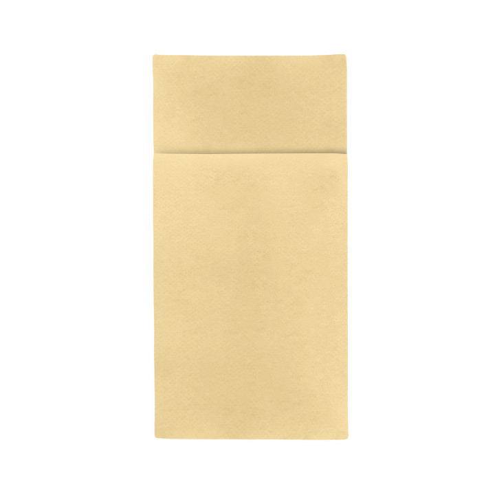 Pocket Fold Airlaid Napkins "Kanguro" Cream 40x40cm (30 Units) 