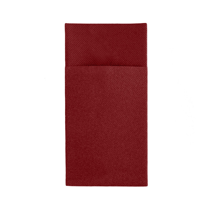 Pocket Fold Airlaid Napkins "Kanguro" Red 40x40cm (480 units)