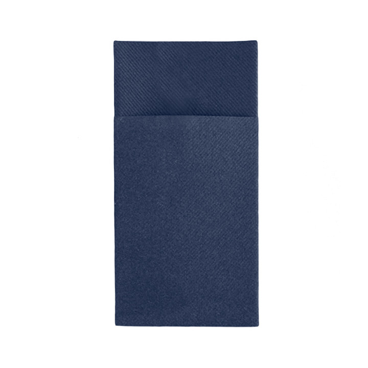 Pocket Fold Airlaid Napkins "Kanguro" Blue 40x40cm (360 units)