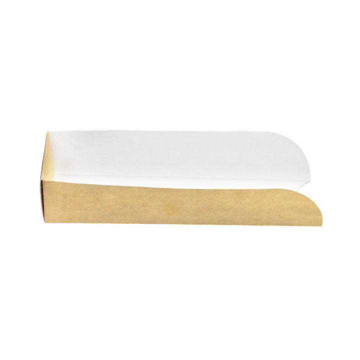 Paper Hot Dog Tray Kraft 17x5x3,5cm (1000 Units)