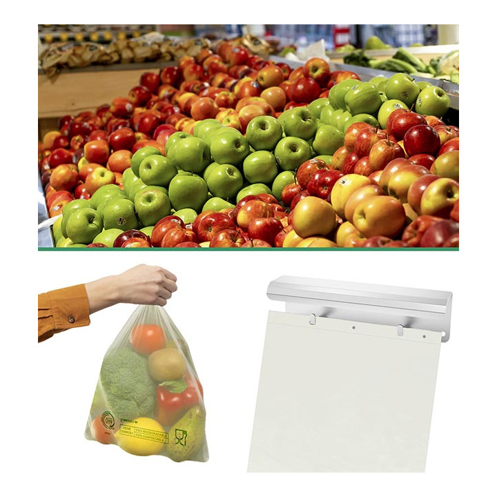 Market Bag Block Home Compost “Classic” 23x33cm 12µm (100 Units)