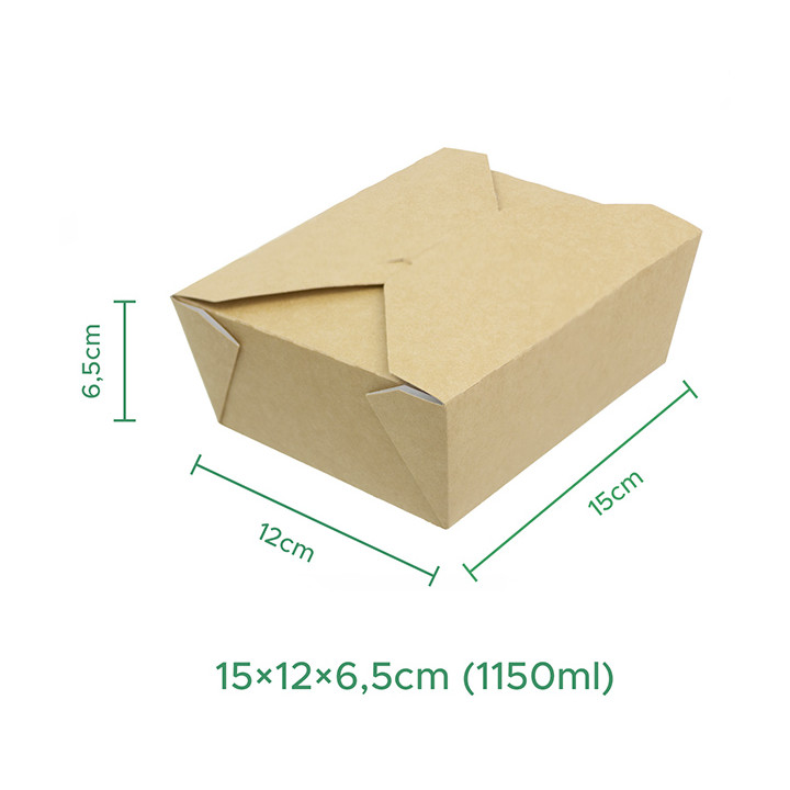 American Box Kraft 15x12x6,5cm (200 Units)