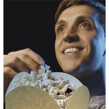 45 g kraft box for popcorn and snacks