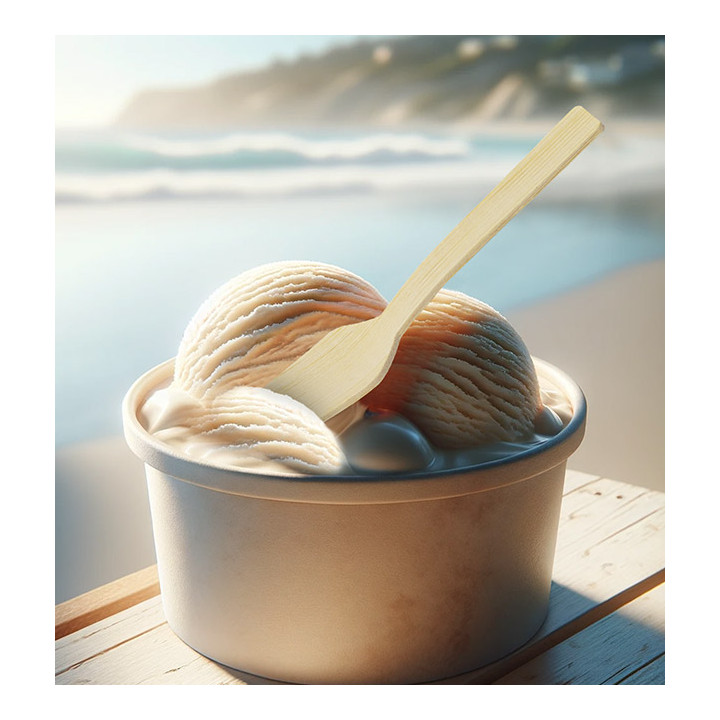 Bamboo Spoon 9cm (2.400 Units)