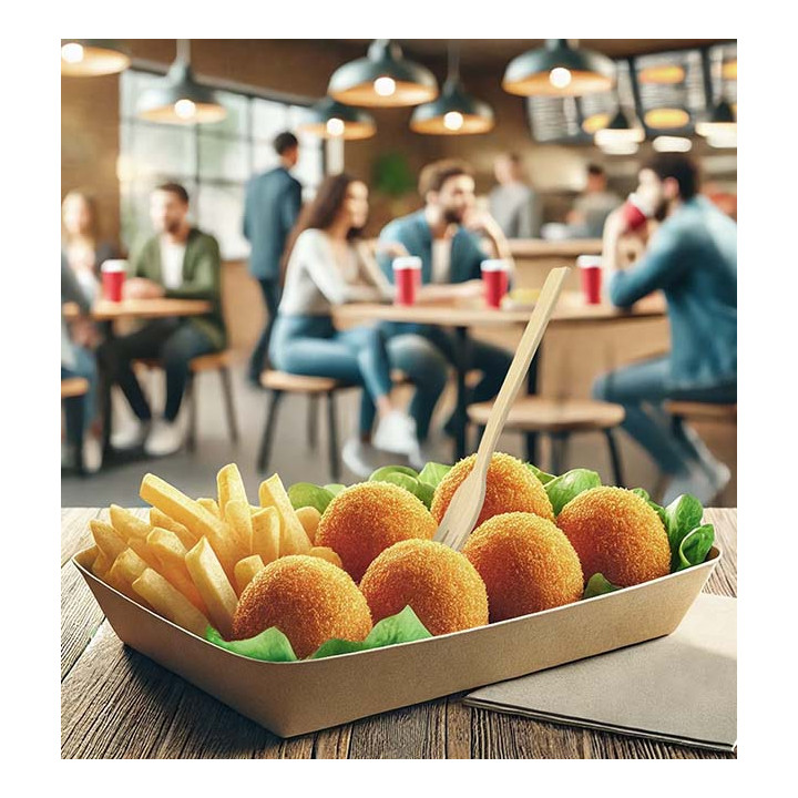 Bamboo Fork 9cm in box (50 Units)