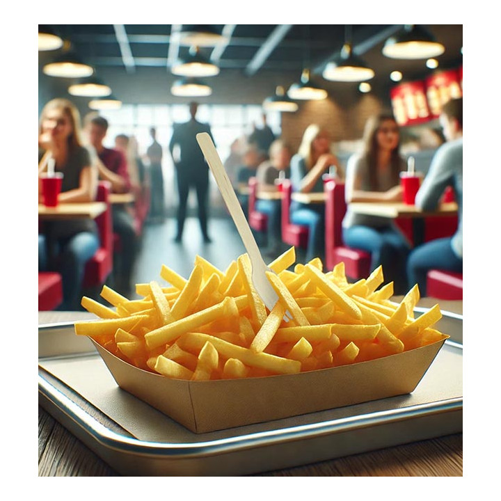 Wooden Spork 10,5cm (1.000 Units)