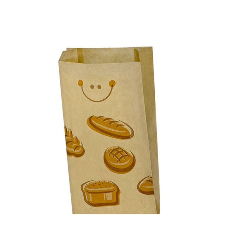Paper Food Bag "Panes" 9+5x50cm (1000 Units)