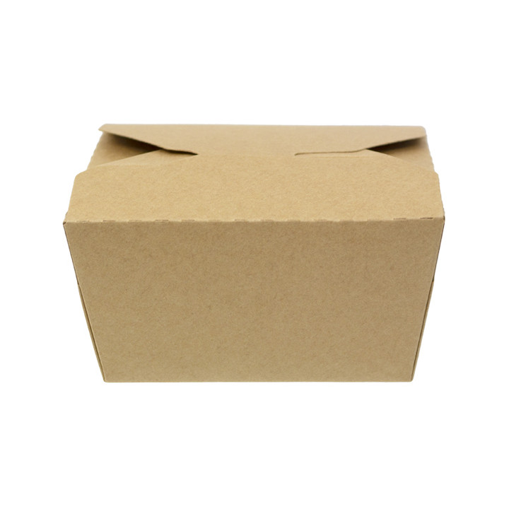 American Box Kraft-Kraft 12x10,5x6,5cm 750ml (200 Units)