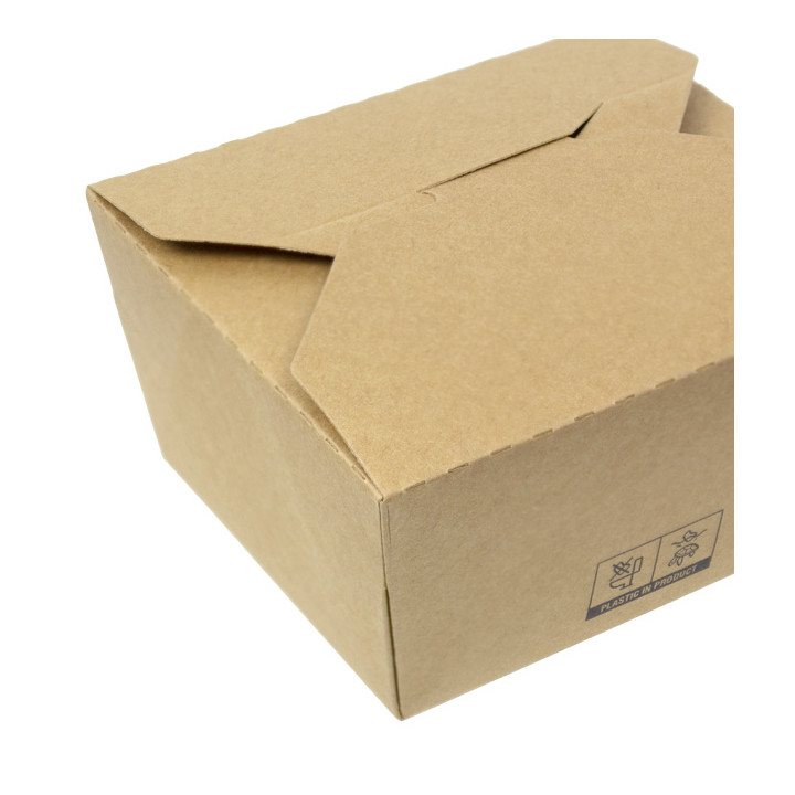 American Box Kraft-Kraft 12x10,5x6,5cm 750ml (200 Units)