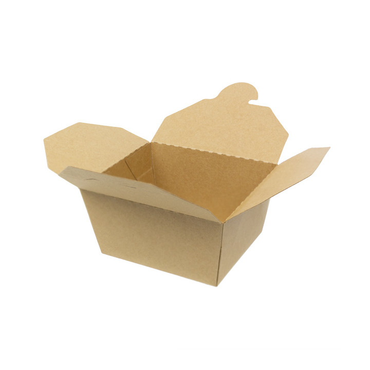 American Box Kraft-Kraft 12x10,5x6,5cm 750ml (200 Units)